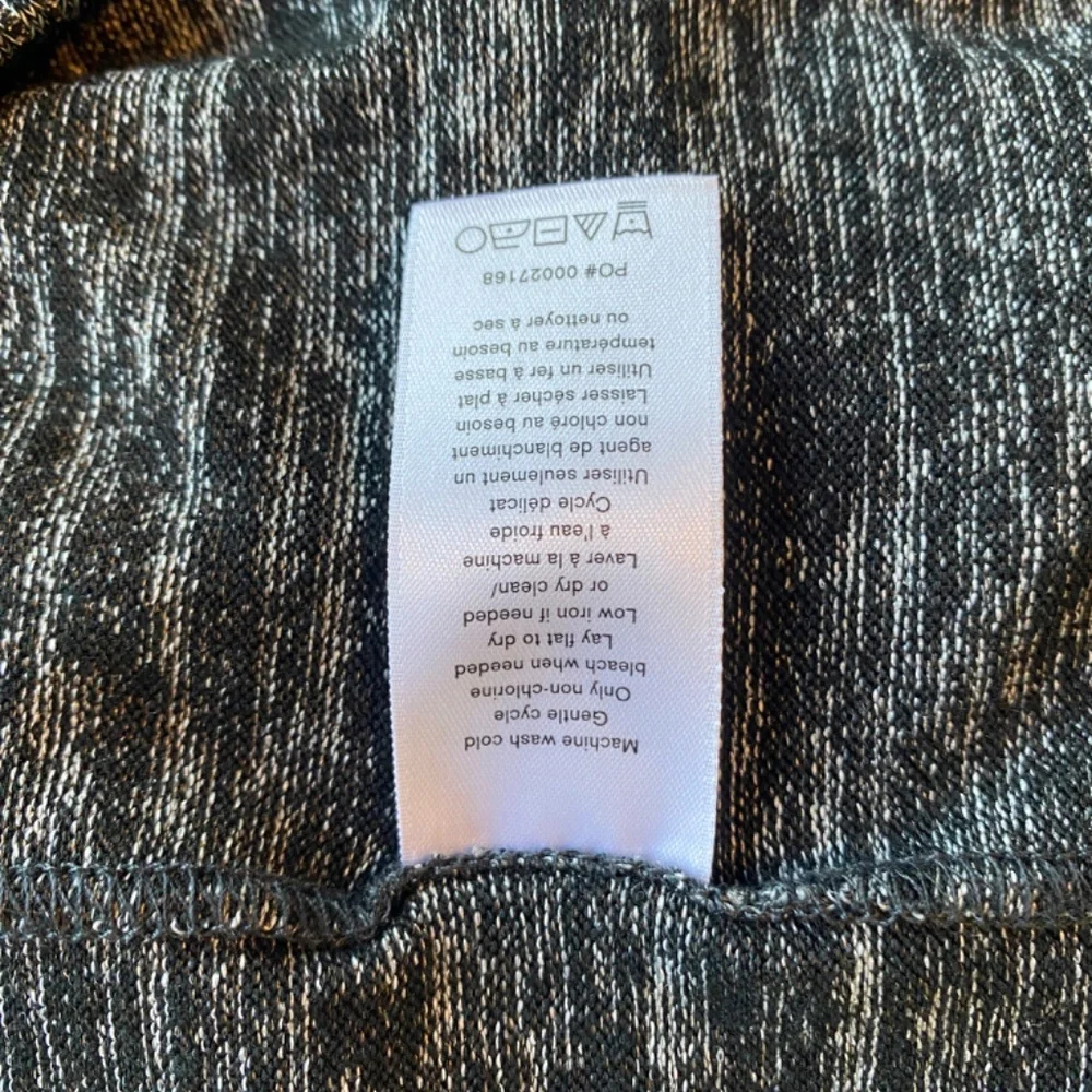 Rag & Bone Avryl Marled Mockneck Sweater Size Small Black Gray - Picture 7 of 7